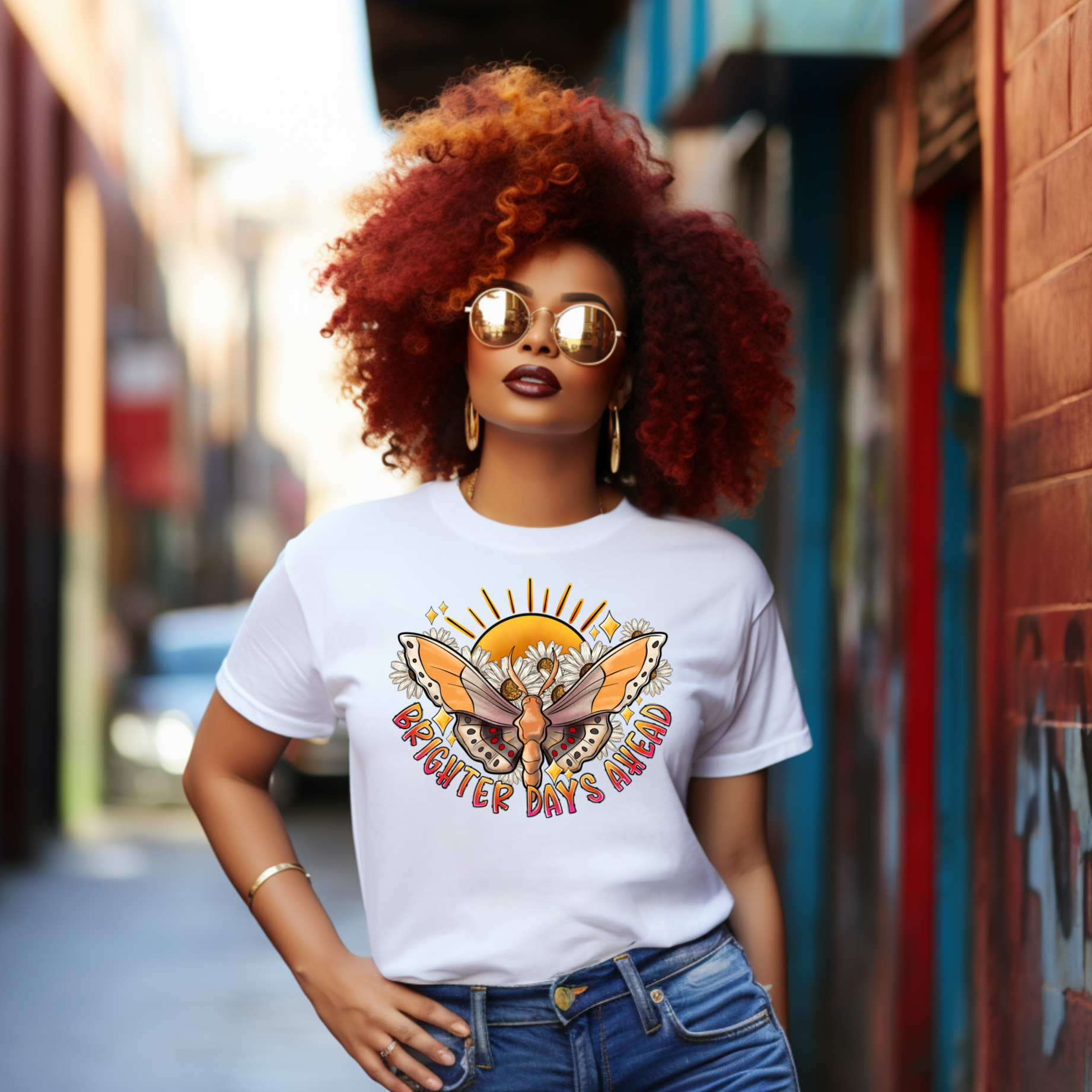 Eye-catching screen print transfers for transforming your T-shirt into a statement piece Trendy and vibrant screen print transfers to elevate your T-shirt style Unique graphic screen print transfers perfect for personalizing your favorite T-shirt Bold and artistic screen print transfers that make your T-shirt stand out Fashion-forward screen print transfers for a customized and stylish T-shirt look brighter days ahead mental health summer you matter 