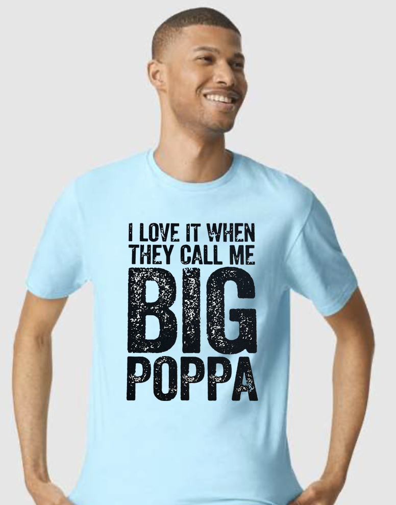 Eye-catching screen print transfers for transforming your T-shirt into a statement piece Trendy and vibrant screen print transfers to elevate your T-shirt style Unique graphic screen print transfers perfect for personalizing your favorite T-shirt Bold and artistic screen print transfers that make your T-shirt stand out Fashion-forward screen print transfers for a customized and stylish T-shirt look FATHERS DAY BIRTHDAY GIFT BIGGIE 