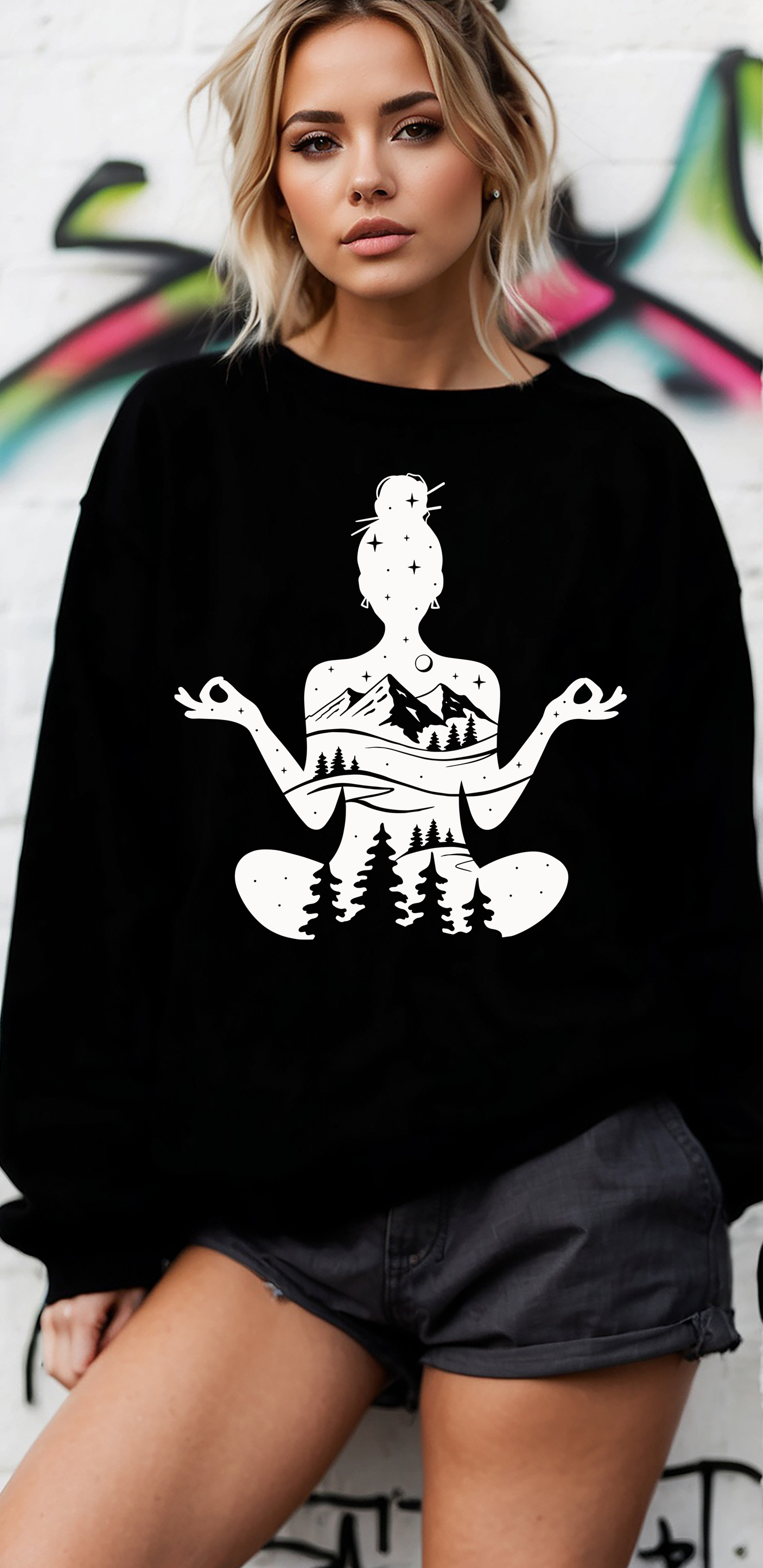 Eye-catching screen print transfers for transforming your T-shirt into a statement piece Trendy and vibrant screen print transfers to elevate your T-shirt style Unique graphic screen print transfers perfect for personalizing your favorite T-shirt Bold and artistic screen print transfers that make your T-shirt stand out Fashion-forward screen print transfers for a customized and stylish T-shirt look meditation mental health spiritual healing sound frequency solfeggio higher self peace earthy