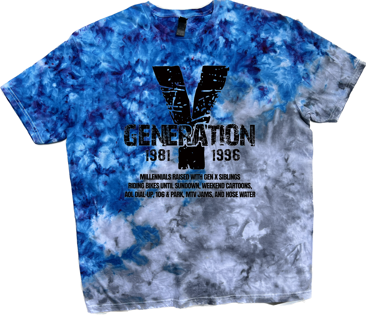 GENERATION X/Y TIE DYE TEES | THE GLOW CO
