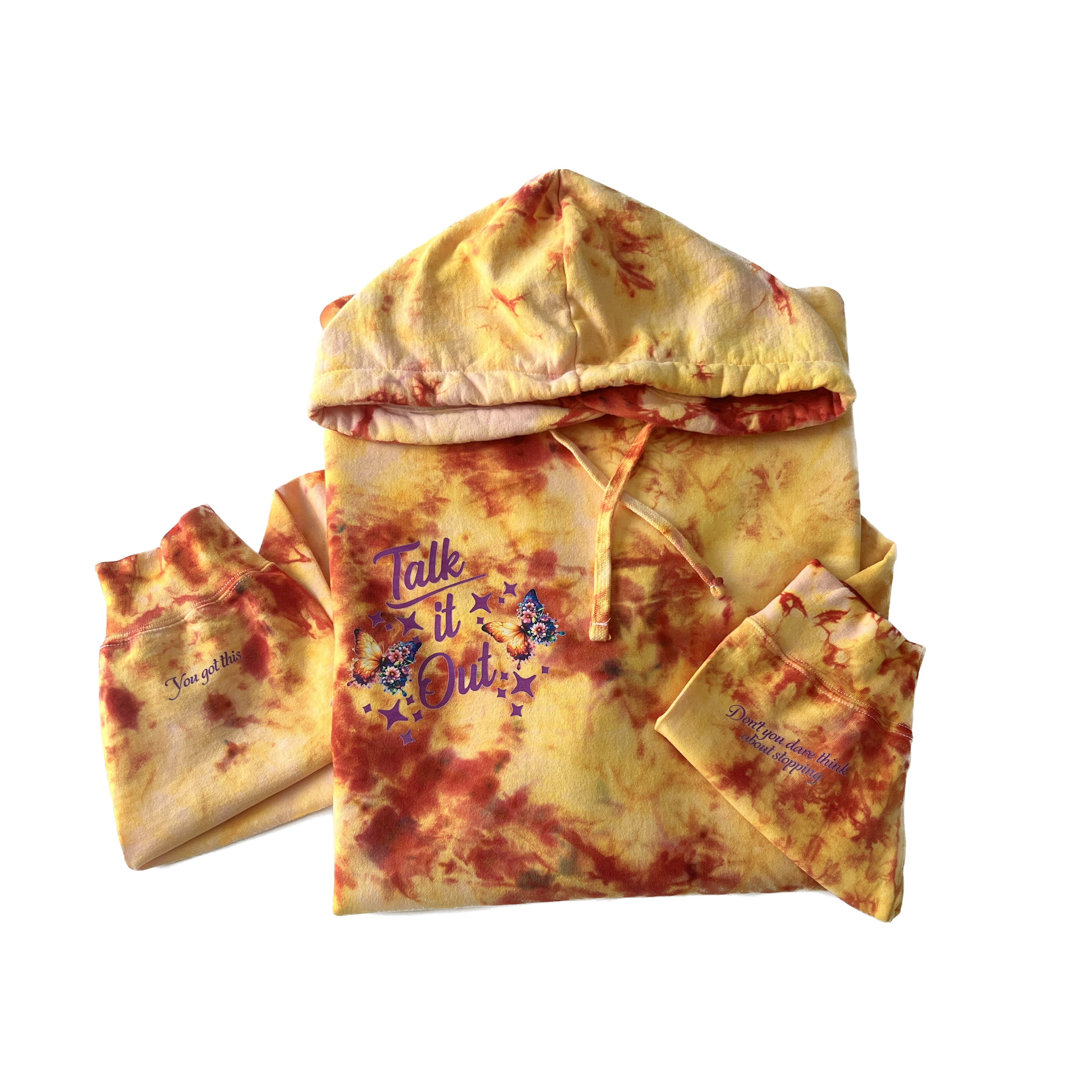 YOU ARE NOT ALONE TIE DYE