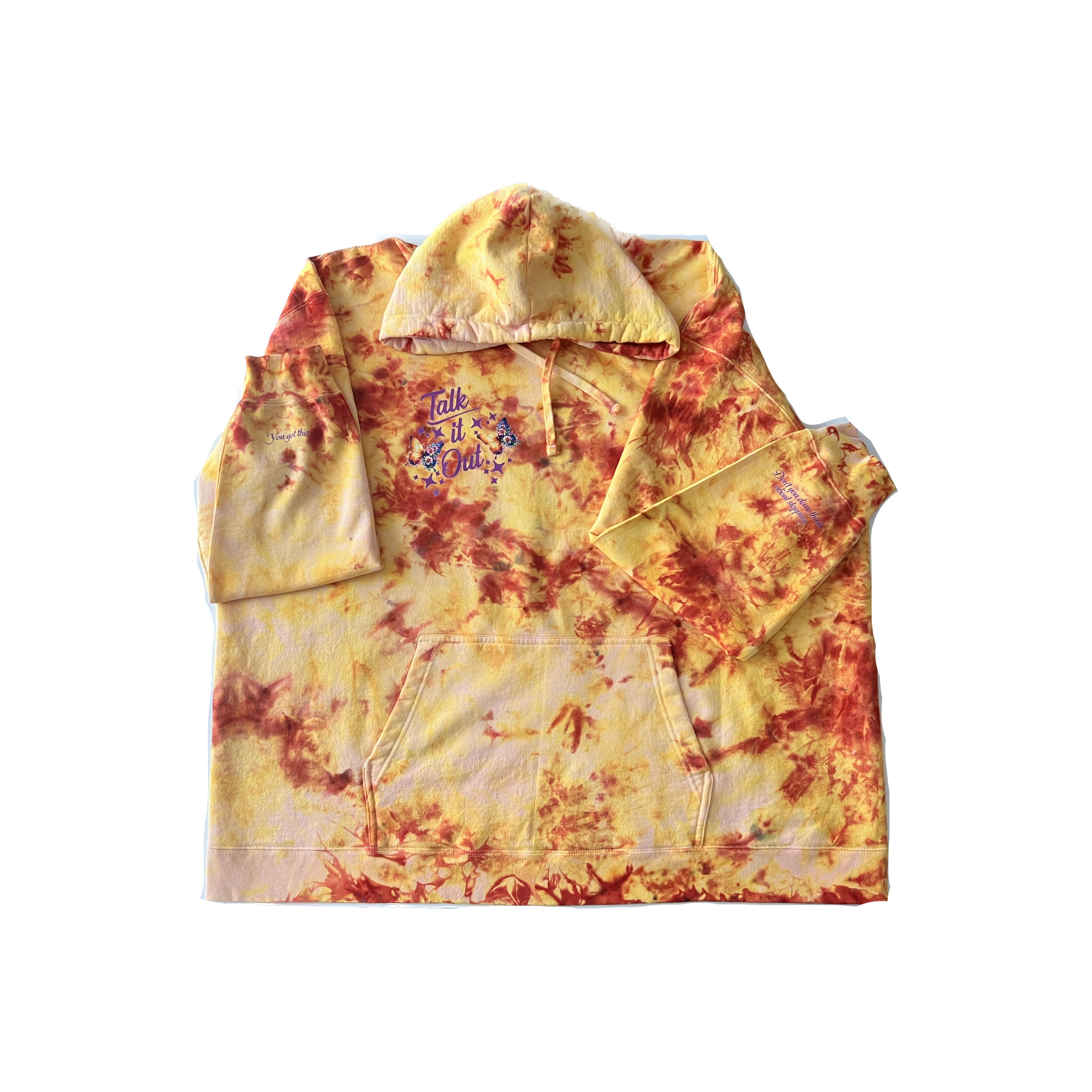 YOU ARE NOT ALONE TIE DYE