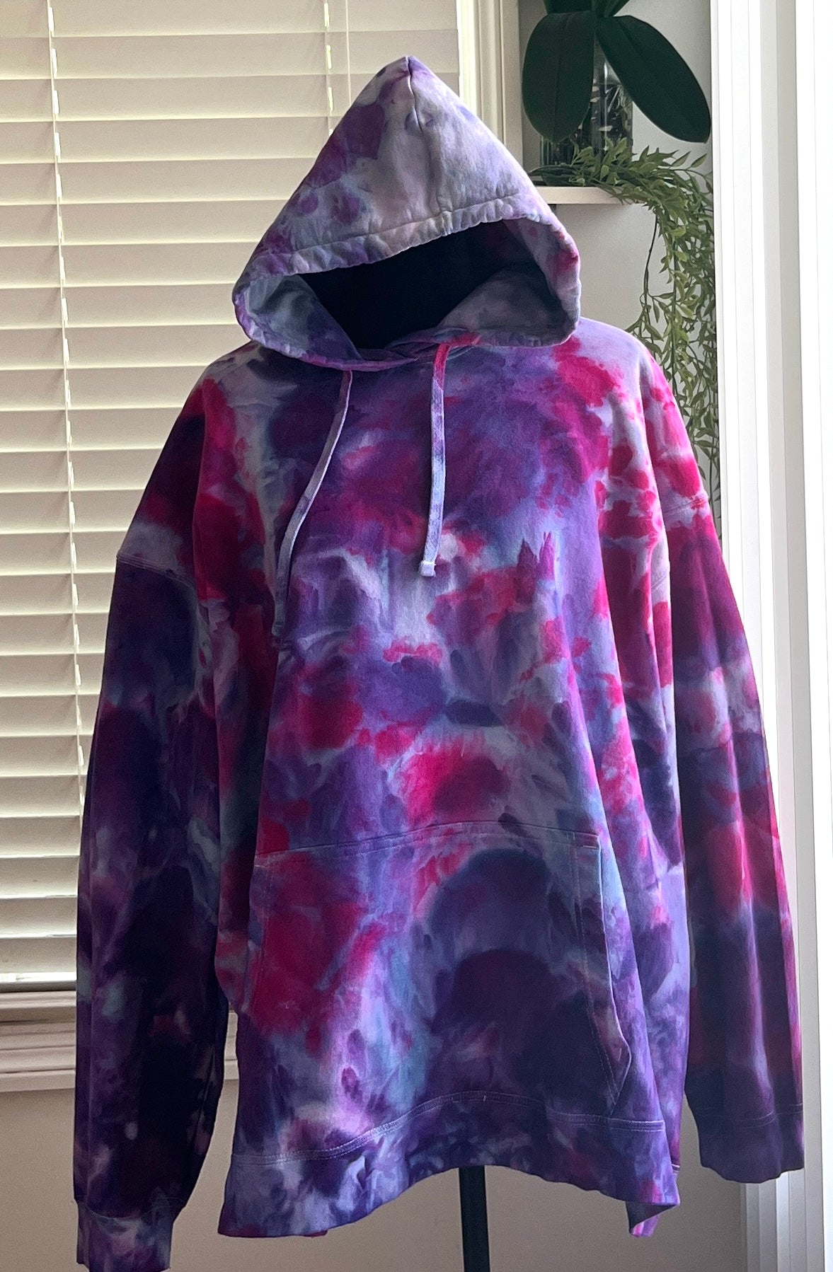 SIZE 4XL - ORCHID SUNSET TIE DYE HOODIE
