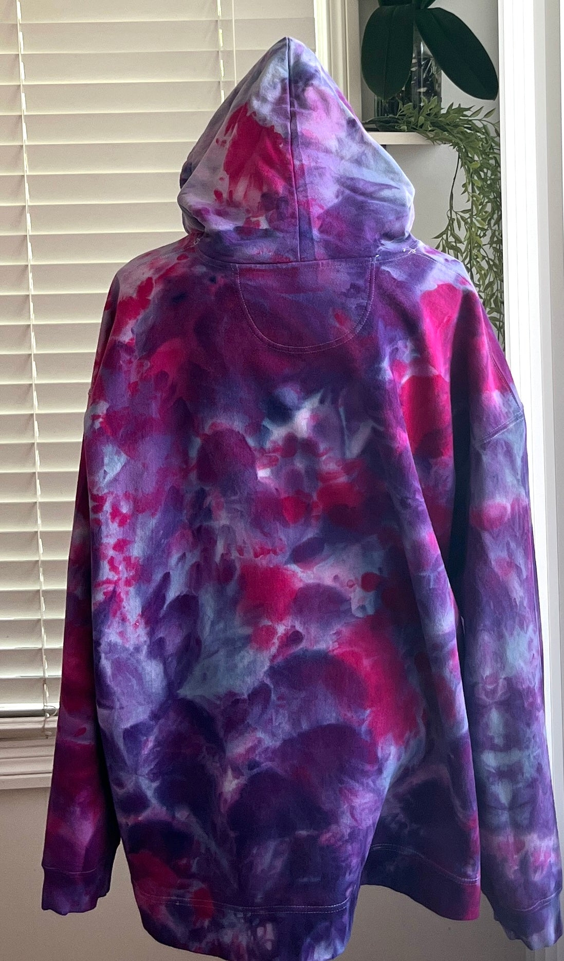 SIZE 4XL - ORCHID SUNSET TIE DYE HOODIE