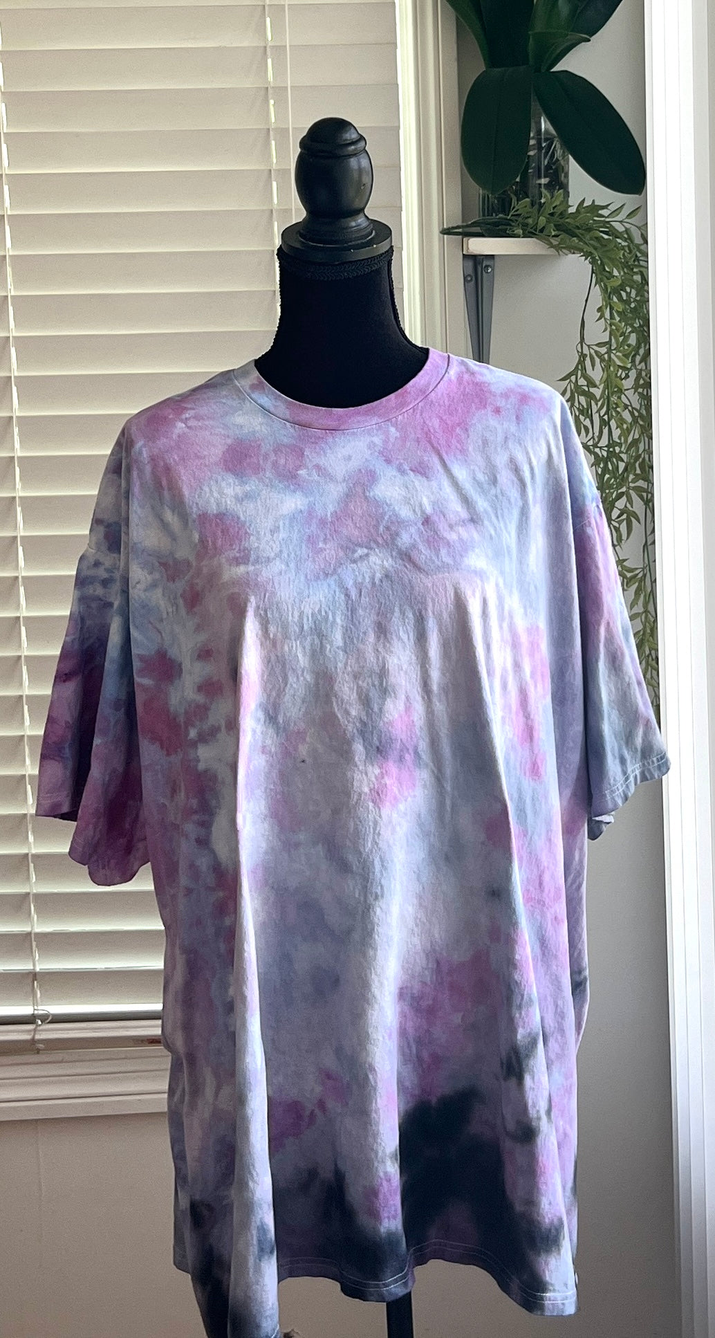 SIZE 4XL - LAVENDER SURPRISE TIE DYE T-SHIRT