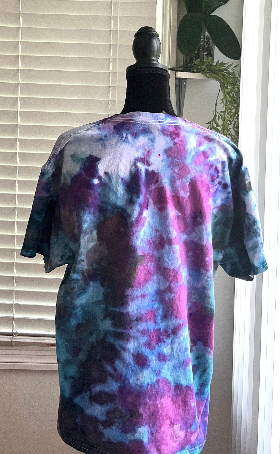 SIZE XL - TEALY PURPLE TIE DYE T-SHIRT