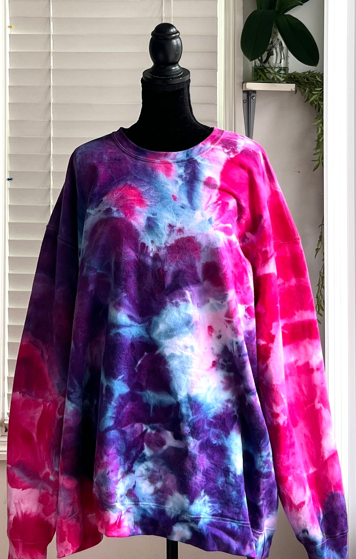 SIZE 4XL - COTTON CANDY CREWNECK TIE DYE