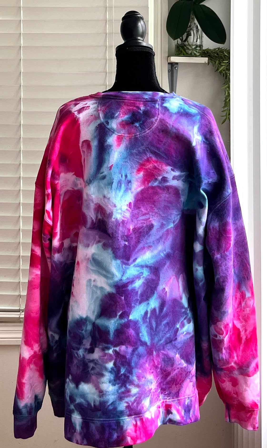 SIZE 4XL - COTTON CANDY CREWNECK TIE DYE