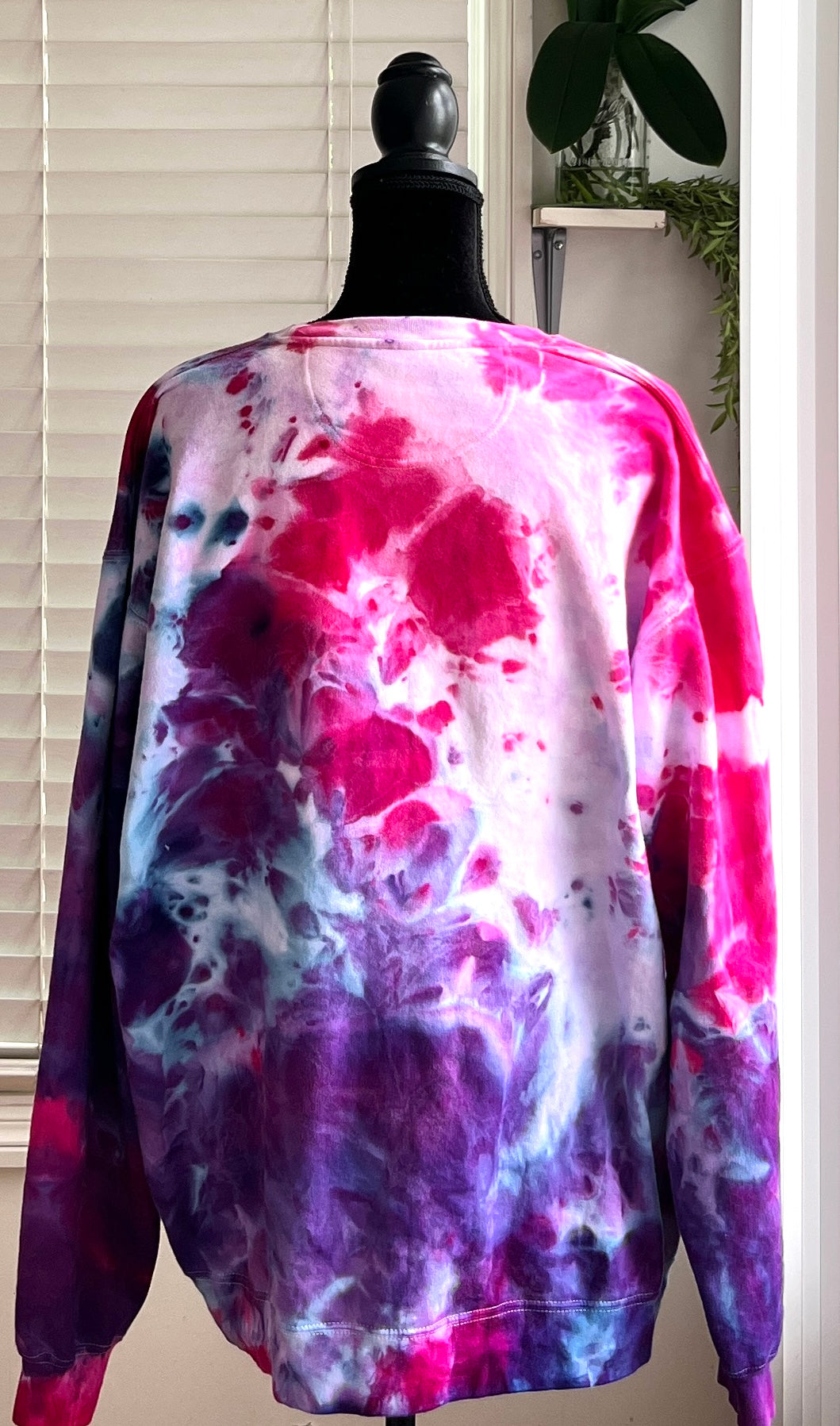 SIZE 2XL - COTTON CANDY CREWNECK TIE DYE