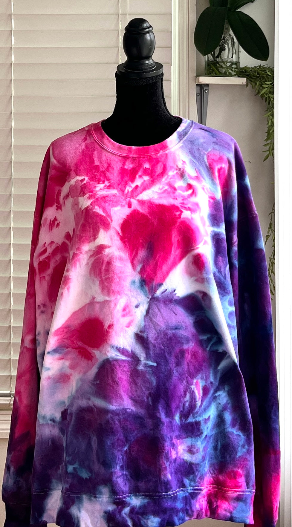 SIZE 3XL - COTTON CANDY CREWNECK TIE DYE