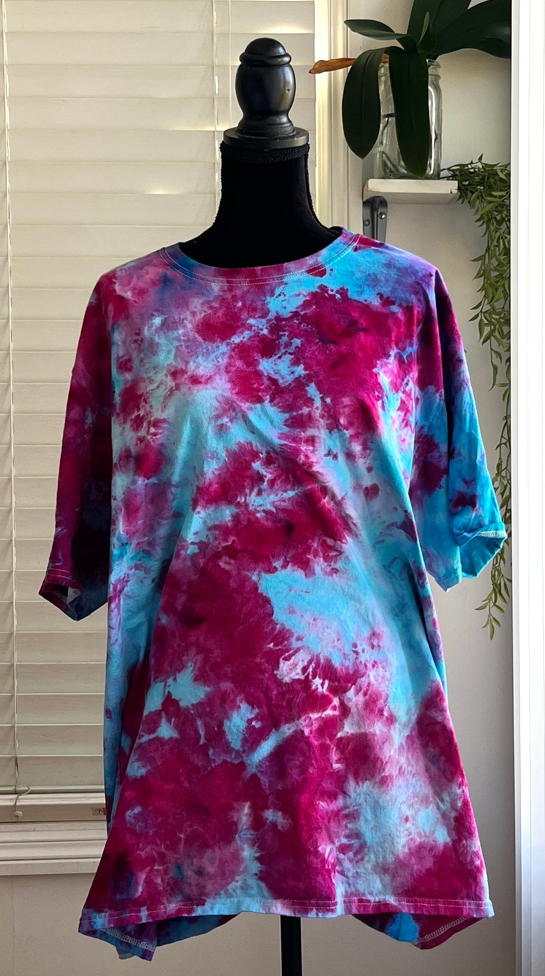 SIZE 3X-LARGE - BERRY WATER TIE DYE