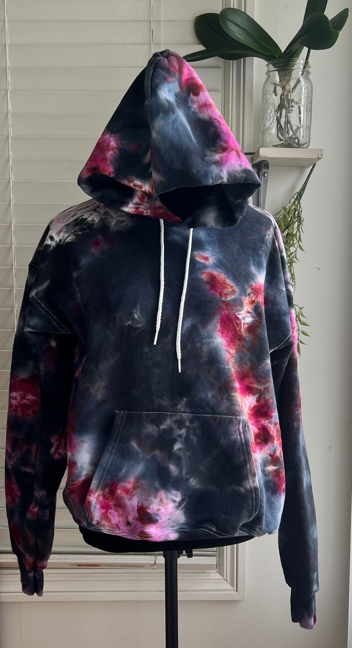 SIZE MEDIUM - DARK KNIGHT HOODIE TIE DYE